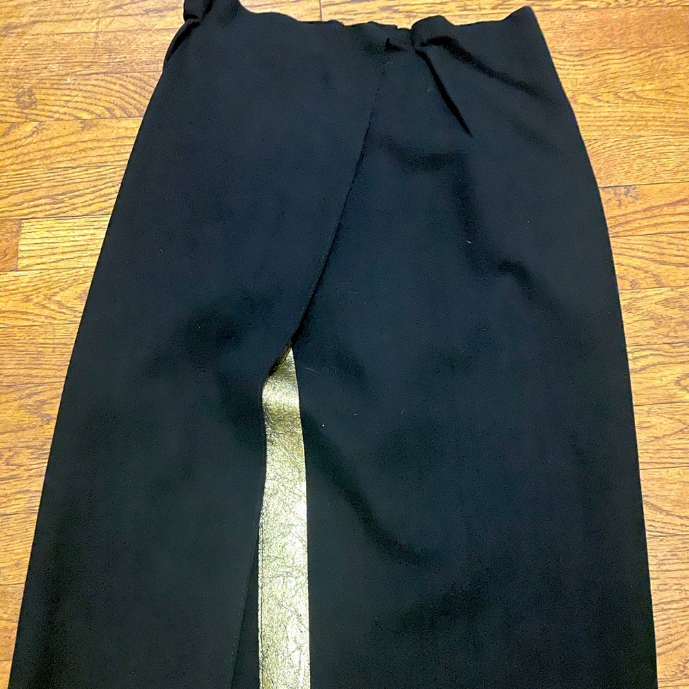 Jill Sanders wool slit skirt